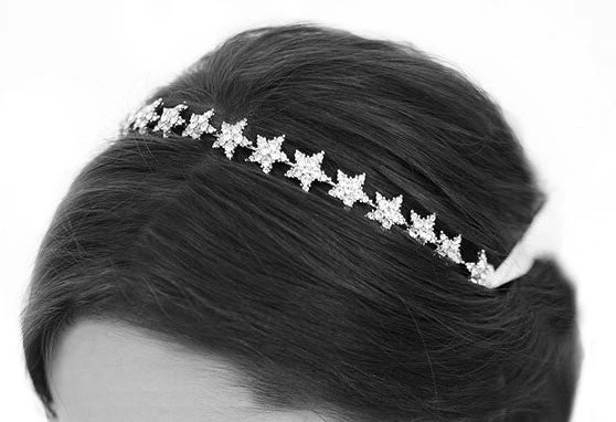 Nicoletta Carlone "Mackenzie" Rhinestone Star Headband Shop Nicoletta Carlone "Mackenzie" Rhinestone Star Headband Shop