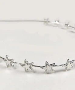 Nicoletta Carlone Shop "Annetta" Silver Stars Headband