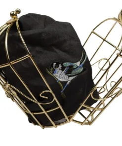 Nicoletta Carlone ACCESSORIES "Avery" Birdcage Shaped Bag (pre-order)