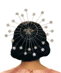 Nicoletta Carlone "Isaline" Rhinestone Halo Hair Slide Crown (pre-order) JEWELRY