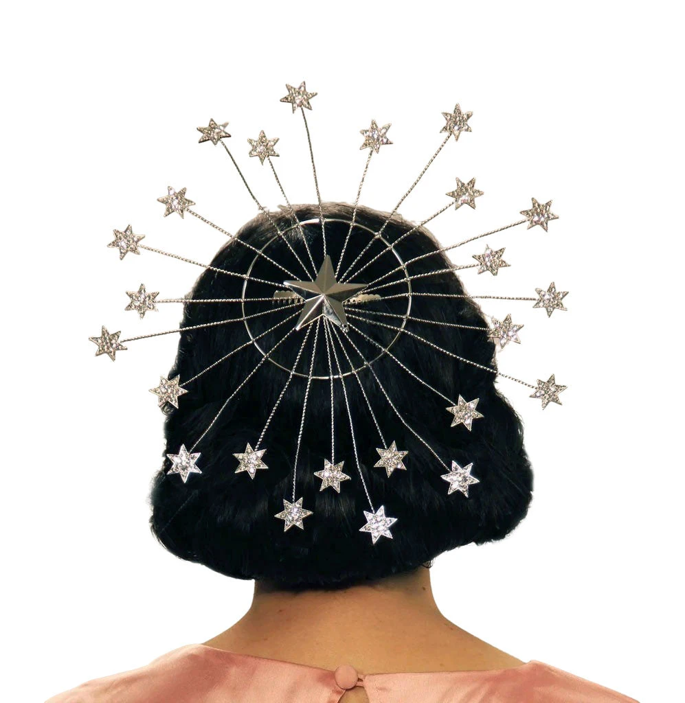 Nicoletta Carlone "Isaline" Rhinestone Halo Hair Slide Crown (pre-order) JEWELRY 3 Nicoletta Carlone "Isaline" Rhinestone Halo Hair Slide Crown (pre-order) JEWELRY