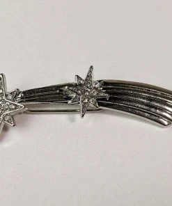 Nicoletta Carlone Shop "Cyra" Rhinestone Shooting Star Barrette