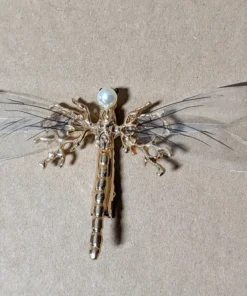 Nicoletta Carlone "Oneida" Dragonfly Hair Barrette
