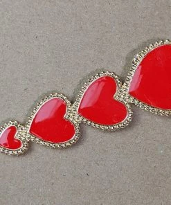 Nicoletta Carlone "Vincentia" Hearts Hair Pin Shop