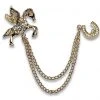 Nicoletta Carlone "Adeline" 1940's Style Pegasus Chatelaine Brooch Shop 2 Nicoletta Carlone "Adeline" 1940's Style Pegasus Chatelaine Brooch Shop