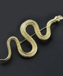 Nicoletta Carlone "Beatrix" Snake Brooch JEWELRY