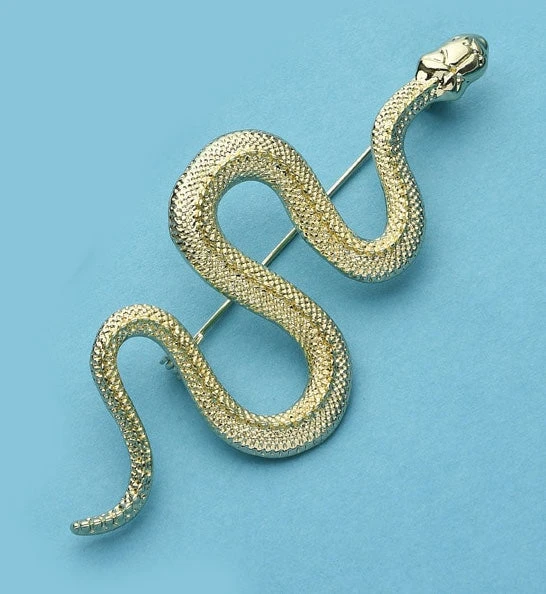Nicoletta Carlone "Beatrix" Snake Brooch JEWELRY Nicoletta Carlone "Beatrix" Snake Brooch JEWELRY
