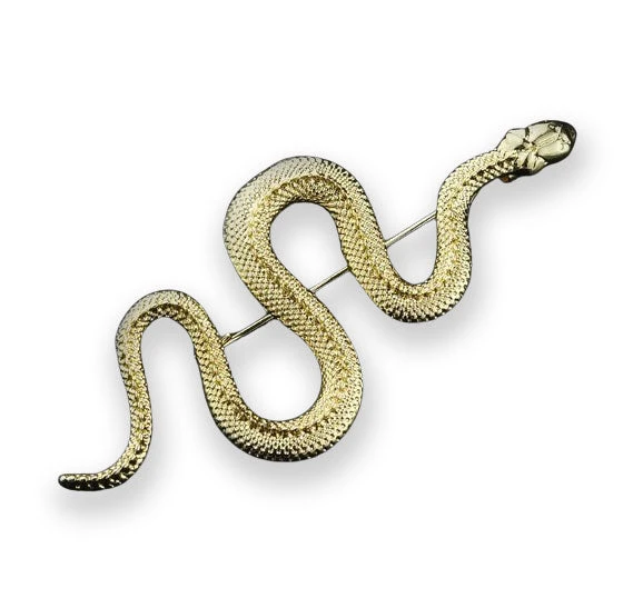 Nicoletta Carlone "Beatrix" Snake Brooch JEWELRY Nicoletta Carlone "Beatrix" Snake Brooch JEWELRY