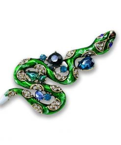 Nicoletta Carlone "Sylvia" Snake Brooch JEWELRY