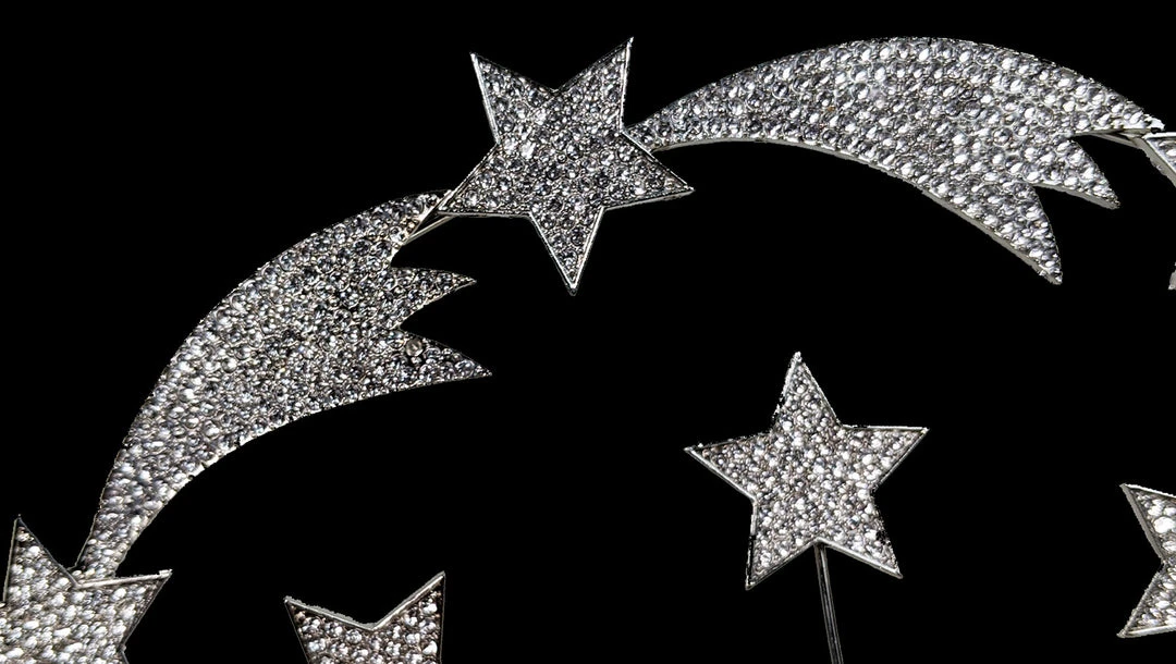 Nicoletta Carlone "Cosima" Comet And Star Halo Crown Nicoletta Carlone "Cosima" Comet And Star Halo Crown