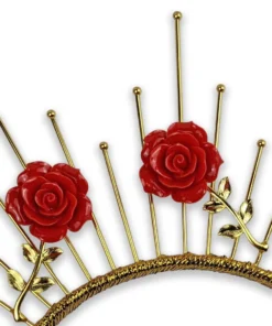 Nicoletta Carlone "Gaia" Golden Sunburst Crown JEWELRY