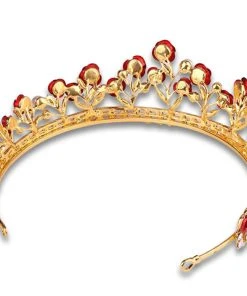 Nicoletta Carlone "Jane" Red Roses Tiara
