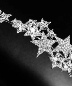 Nicoletta Carlone "Leda" Rhinestone Star Headband