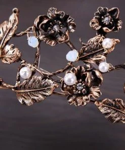 Nicoletta Carlone "Whitney" Pearl Flower Crown