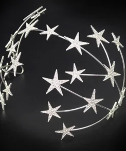 Nicoletta Carlone JEWELRY "Zandra" 1930's Style Star Headpiece (pre-order)