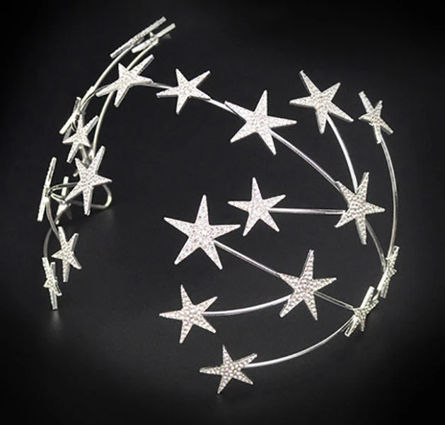 Nicoletta Carlone JEWELRY "Zandra" 1930's Style Star Headpiece (pre-order) Nicoletta Carlone JEWELRY "Zandra" 1930's Style Star Headpiece (pre-order)