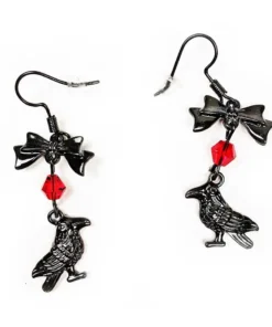 Nicoletta Carlone JEWELRY "Aidan" Raven Earrings