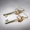 Nicoletta Carlone Shop "Corinna" Gold-tone Key Earrings