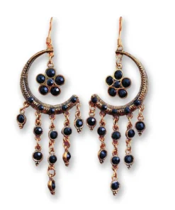 Nicoletta Carlone "Flora" Moon Earrings