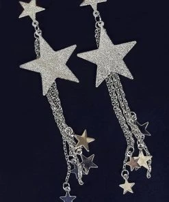 Nicoletta Carlone "Isla" Falling Stars Tassel Earrings Shop
