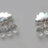 Nicoletta Carlone "Nimbus" Rain Cloud Earrings Shop 2 Nicoletta Carlone "Nimbus" Rain Cloud Earrings Shop