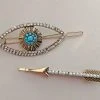 Nicoletta Carlone "Mae" Eye Barrette And Arrow Hairpin Set Shop