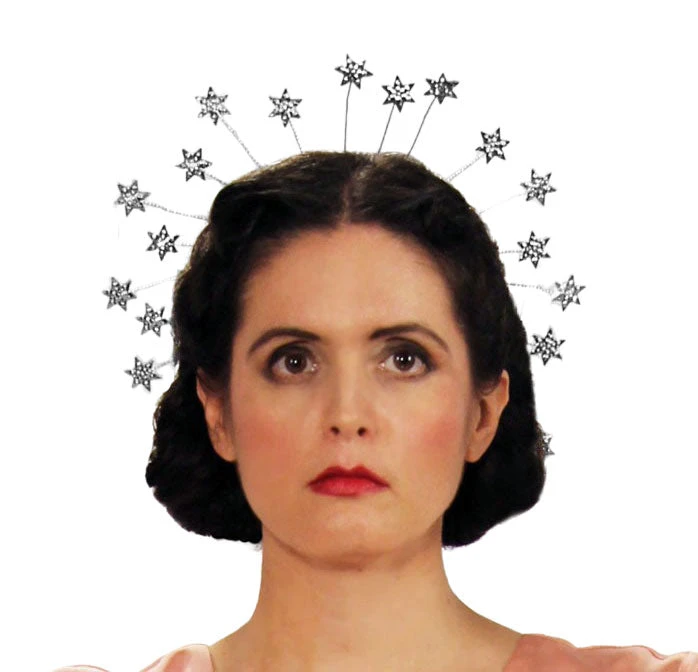 Nicoletta Carlone "Isaline" Rhinestone Halo Hair Slide Crown (pre-order) JEWELRY 4 Nicoletta Carlone "Isaline" Rhinestone Halo Hair Slide Crown (pre-order) JEWELRY