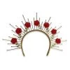 Nicoletta Carlone "Gaia" Golden Sunburst Crown JEWELRY