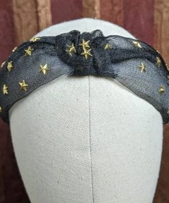Nicoletta Carlone Shop "Allaire" Tulle And Stars Top Knot Headband