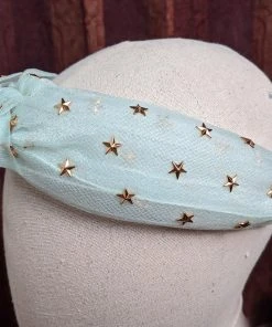 Nicoletta Carlone Shop "Allaire" Tulle And Stars Top Knot Headband 5 Nicoletta Carlone Shop