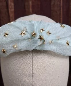 Nicoletta Carlone Shop "Allaire" Tulle And Stars Top Knot Headband 4 Nicoletta Carlone Shop