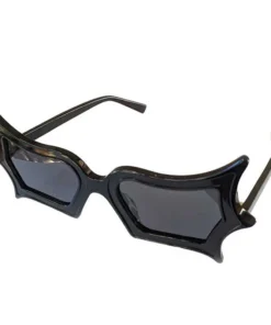 Nicoletta Carlone "Lorna" Black Bat Wing Sunglasses ACCESSORIES