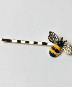 Nicoletta Carlone "Bea" Enamel And Gold-tone Bee Hair Pin