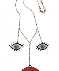 Nicoletta Carlone "Aimee" Face Necklace