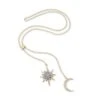 Nicoletta Carlone "Carol" Celestial Necklace - Gold-tone