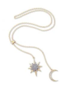 Nicoletta Carlone "Carol" Celestial Necklace - Gold-tone