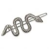 Nicoletta Carlone "Leyton" Rhinestone Snake Hairpin Shop