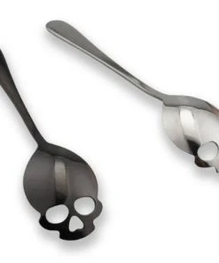 Nicoletta Carlone "Skully" Skull Teaspoon HOUSEWARES