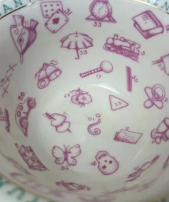 Nicoletta Carlone "Natalie" 1920s Style Fortune Telling Teacup And Saucer Set 16 Nicoletta Carlone