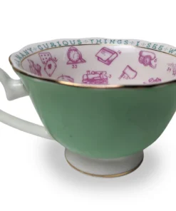 Nicoletta Carlone "Natalie" 1920s Style Fortune Telling Teacup And Saucer Set 12 Nicoletta Carlone
