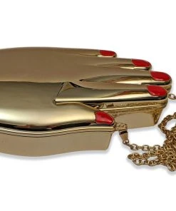 Nicoletta Carlone Shop "Delia" Hand Purse - Golden 4 Nicoletta Carlone Shop