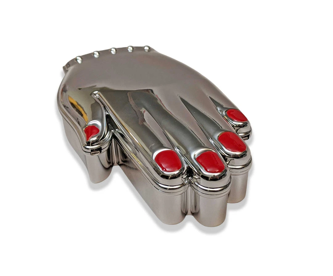 Nicoletta Carlone "Delia" Hand Purse - Silvertone Shop Nicoletta Carlone "Delia" Hand Purse - Silvertone Shop