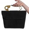 Nicoletta Carlone ACCESSORIES "Renata" 1940s-50s Style Suede Safety Pin Bag (pre-order)
