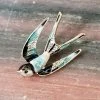 Nicoletta Carlone "Celandine" Swallow Brooch Shop