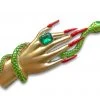 Nicoletta Carlone "Norma" Hand And Serpent Brooch