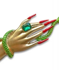 Nicoletta Carlone "Norma" Hand And Serpent Brooch (perfectly Imperfect) Shop