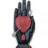 Nicoletta Carlone JEWELRY "Salome" Heart In Hand Brooch