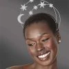 Nicoletta Carlone JEWELRY "Apollina" Moon And Stars Crown 1 Nicoletta Carlone JEWELRY "Apollina" Moon And Stars Crown