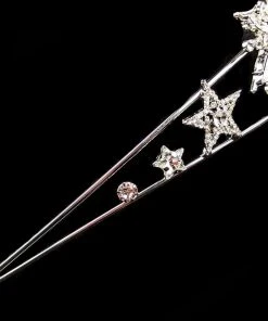 Nicoletta Carlone "Eurydice" Silver-tone Silver Starburst Tiara