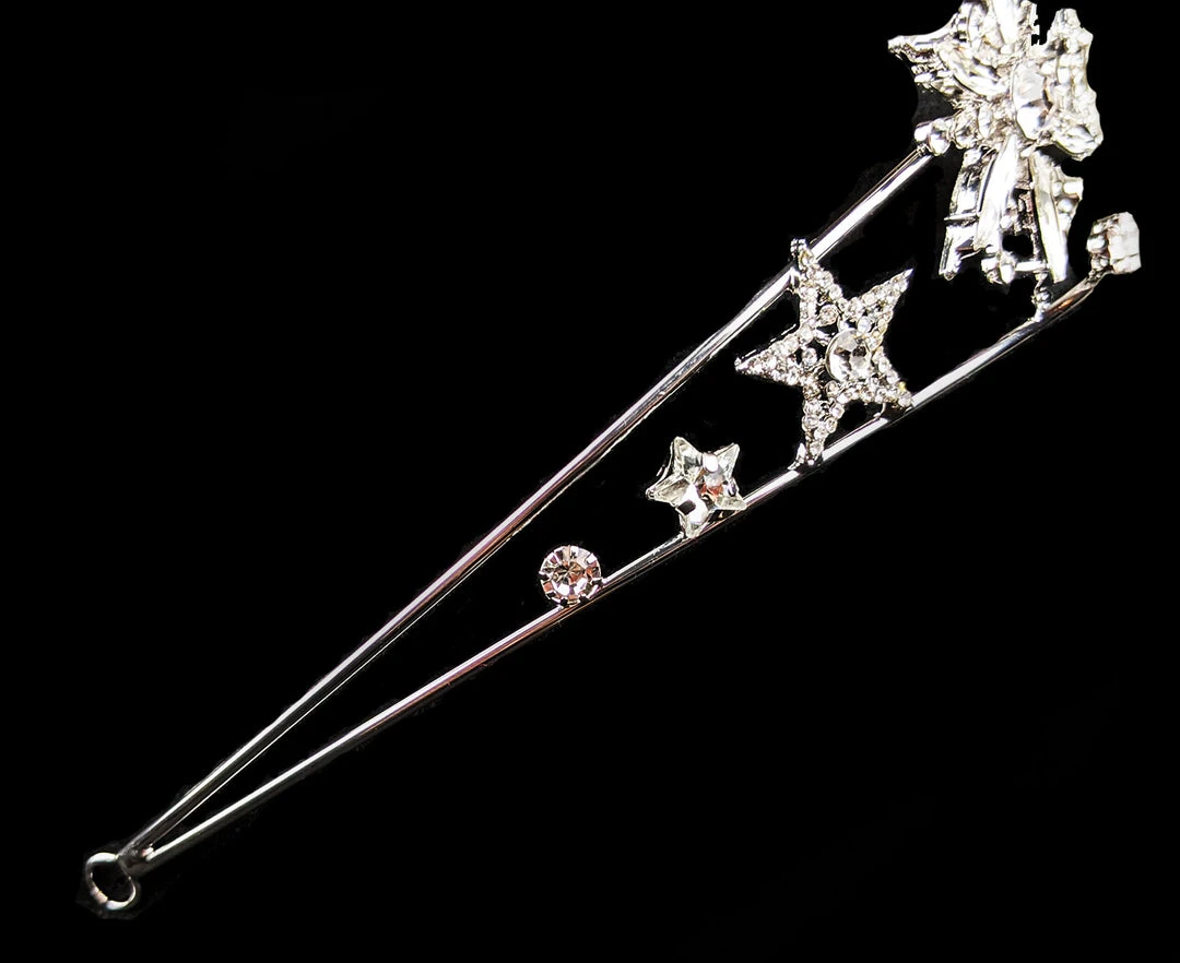 Nicoletta Carlone "Eurydice" Silver-tone Silver Starburst Tiara Nicoletta Carlone "Eurydice" Silver-tone Silver Starburst Tiara